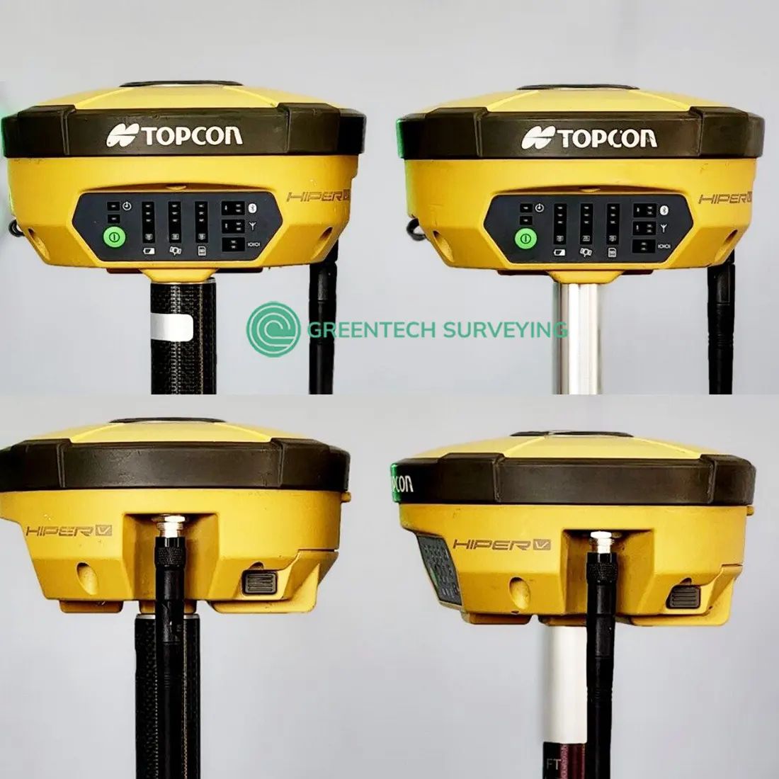 Topcon Dual Hiper V GPS GNSS Glonass Base Rover RTK UHF2